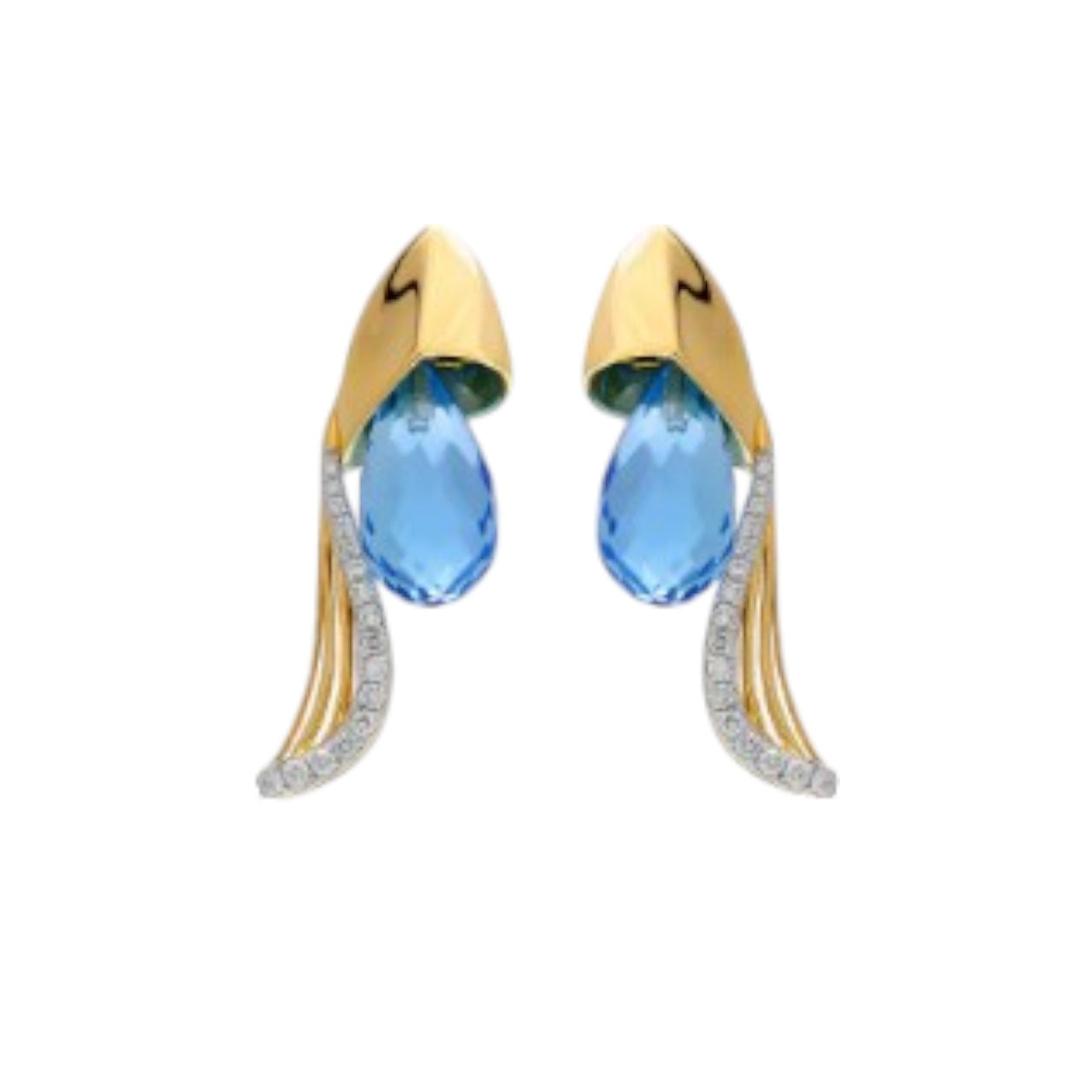 Kesardeep Silver Earring